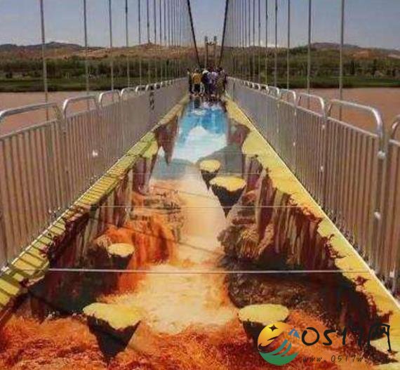 中国首座3d玻璃桥 横跨黄河刷爆不少网友朋友圈