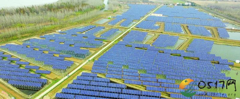洪泽区推进渔光互补光伏发电项目建设