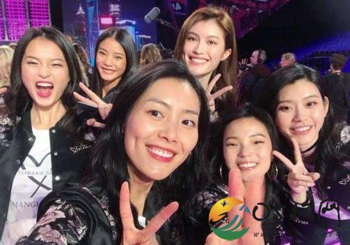 维秘中国天使合照 个个颜值都很高让人期待