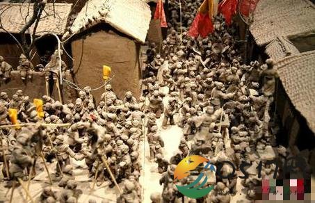 小泥人拼出关中风情 作品经历14个月才制作完成