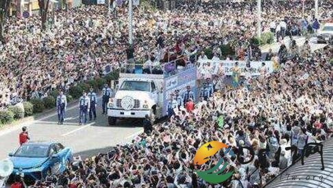 花滑选手羽生结弦仙台巡游 成首位蝉联冠军选手