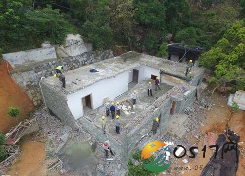 深圳现深山别墅曝光 这别墅让森林遭受损失