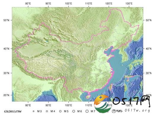 河北唐山滦县地震 震级小震源深度10公里