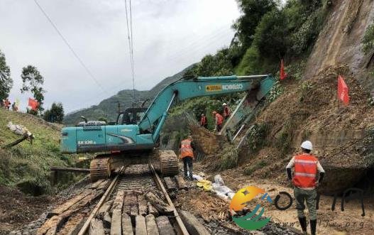 成昆铁路乐山水害 水害造成旅客无法按时到达站点