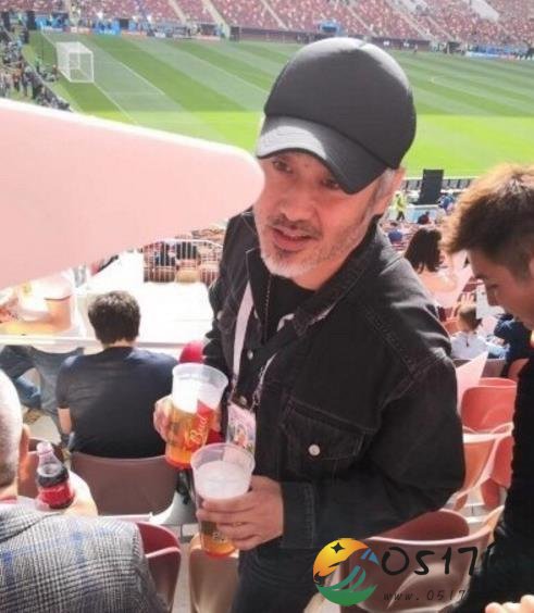 球迷陈奕迅吴秀波被活捉 坐观众席观战世界杯