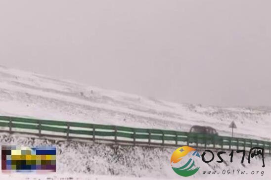 长白山降雪 这就是高处不胜寒吗