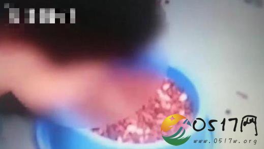 儿子趴地上吃狗粮 孩子的母亲竟然放任孩子吃