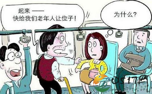 给婴儿妈妈让座被抢先 抢座的人理直气壮地坐在位子上