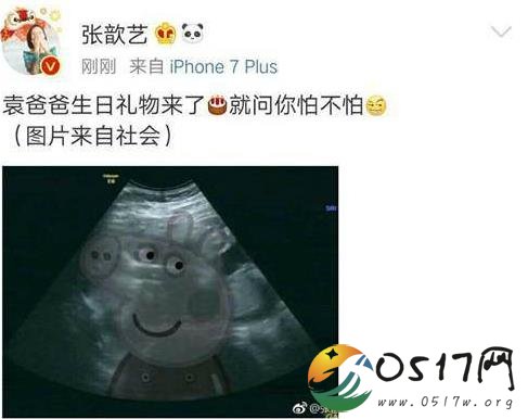 张歆艺怀孕 华晨宇发文表示自己是舅舅