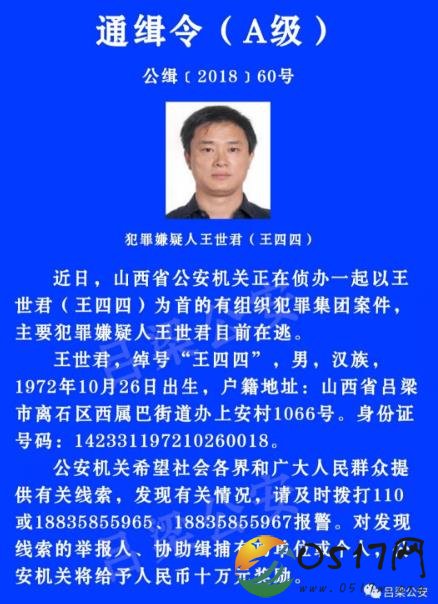 公安部通缉王世君 王世君究竟犯了什么罪