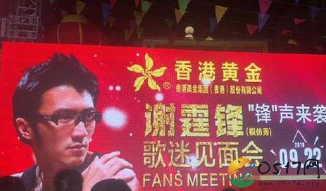谢霆锋山寨歌迷会 明明是模仿秀为何不说清楚