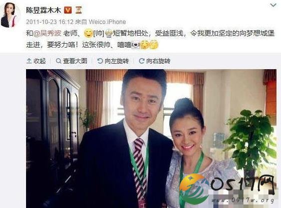 吴秀波被曝出轨 最伤心的人就是吴秀波原配了