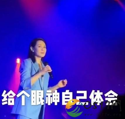 刘若英回应粉丝抢唱后变脸 用心感受演唱会好吗
