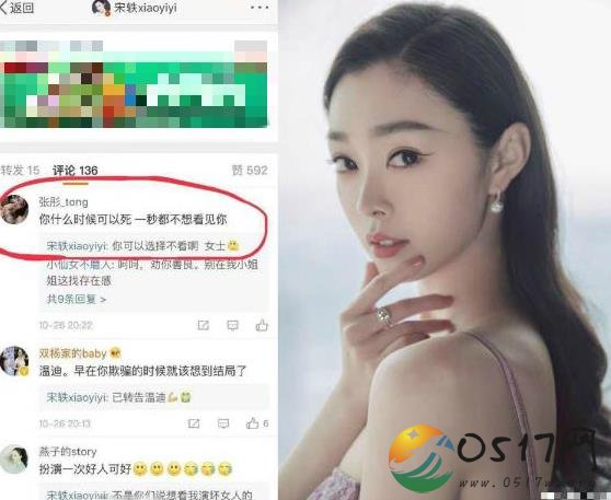 宋轶回怼网友 竟然不喜欢看为何要看