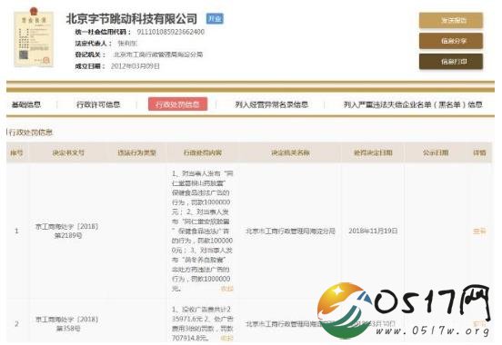 今日头条被罚款 今日头条究竟有违法了什么规定