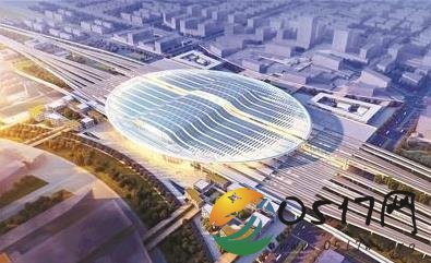 京雄城际雄安站外观曝光 看起来非常震撼